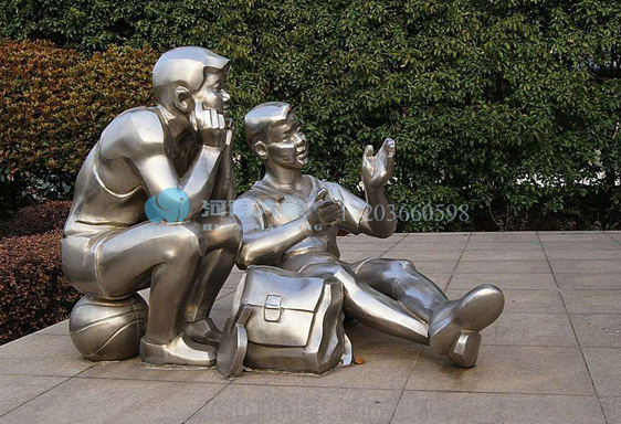 學(xué)校里面的雕塑產(chǎn)品為什么使用不銹鋼材質(zhì)的呢(圖1) 學(xué)校里面的雕塑產(chǎn)品為什么使用不銹鋼材質(zhì)的呢(圖1)