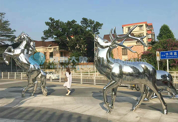 河南不銹鋼雕塑是怎么制作完成的(圖1) http://www.020hcwl.com/